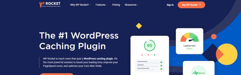 Wordpress websites Wp rocket