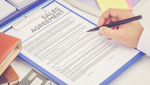 Sales agreements Sales agreements business revenue