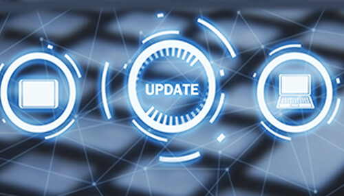 Failing to update security system software Failing to update security system software home security mistakes