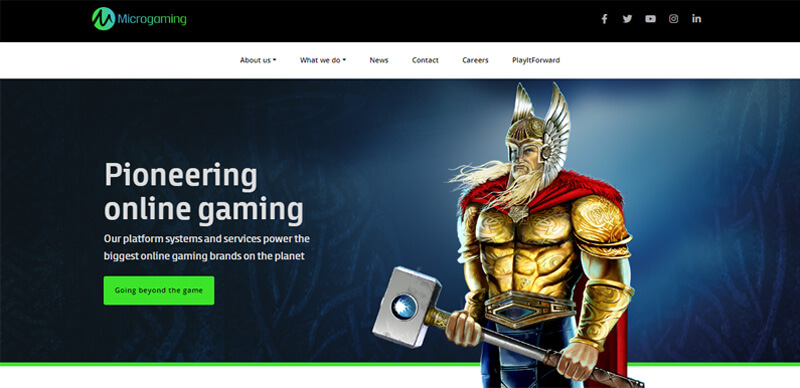 Microgaming Microgaming online casino software technology