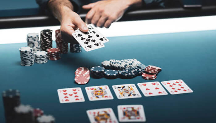 What are indians favourite casino games A close-up of poker cards and chips on a table, representing crypto gambling for indian players at online casinos where cryptocurrency is used for transactions.