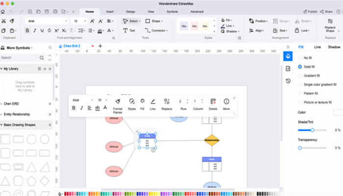 How to Draw an ER Diagram Easier With EdrawMax