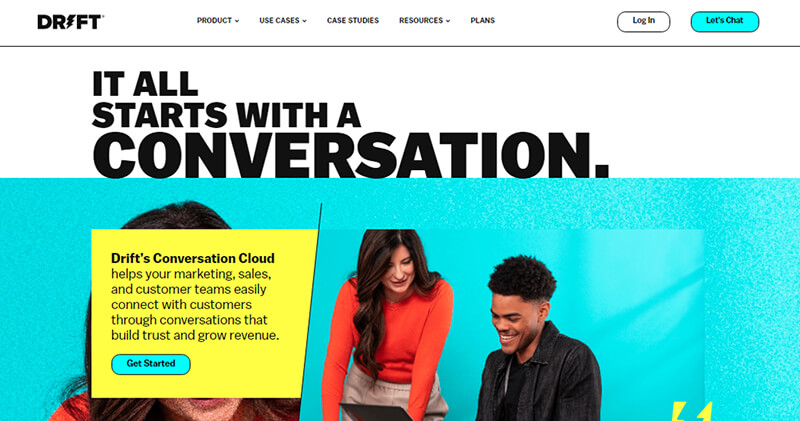 Drift Drift live chat software