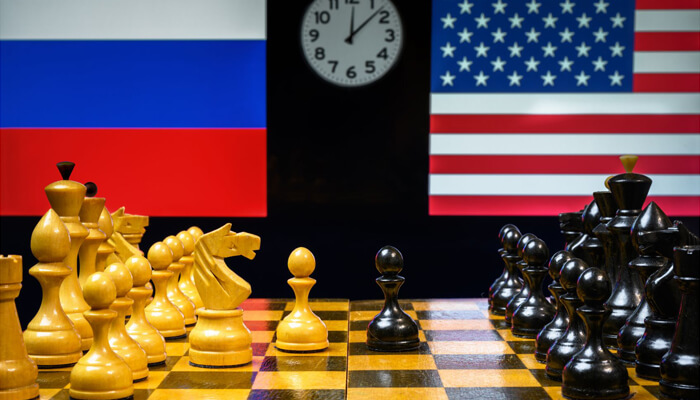 The relations between the two countries worsened due to the sanctions on the russian economy The relations between the two countries worsened due to the sanctions on the russian economy global landscape