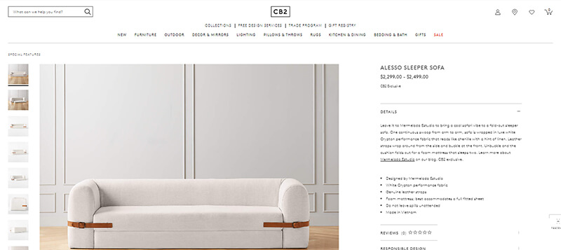 Alesso sleeper sofa Alesso sleeper sofa futon beds