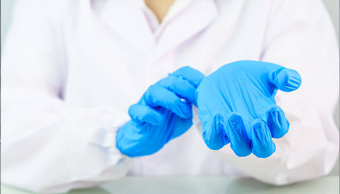 Latex gloves in the medical field Latex gloves in the medical field butterfly valve