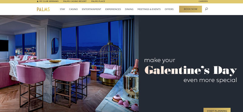 Casino website designs Palms casino resort casino website designs