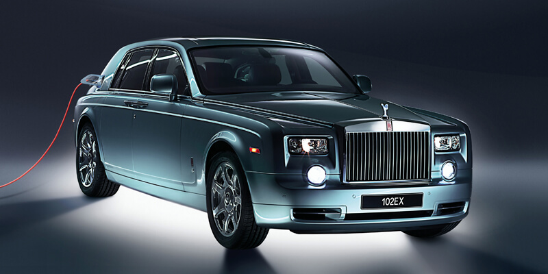 Rolls royce 102 ex Rolls royce 102 ex luxurious electric cars