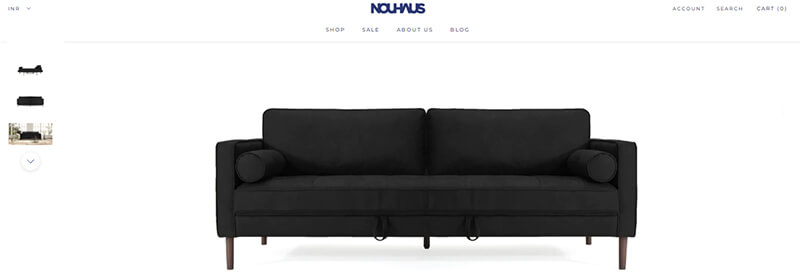 Sleeper sofa bed couch from nouhaus Sleeper sofa bed couch from nouhaus futon beds