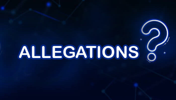 What are the allegations What are the allegations indian economy