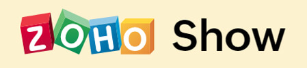 Zoho show Zoho show great presentations
