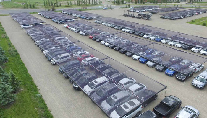 Advanced structural design Advanced structural design hail protection