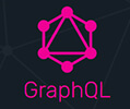 Graphql Graphql logo showing a query language used for efficient api data fetching