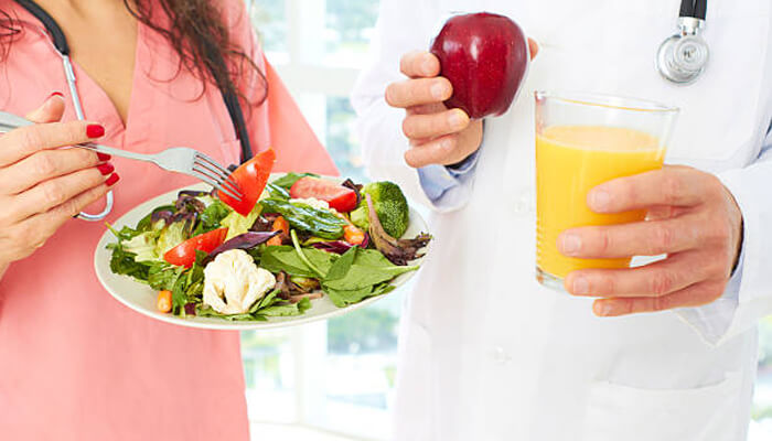 Healthcare sector Eat a healthy diet and stay hydrated healthcare sector