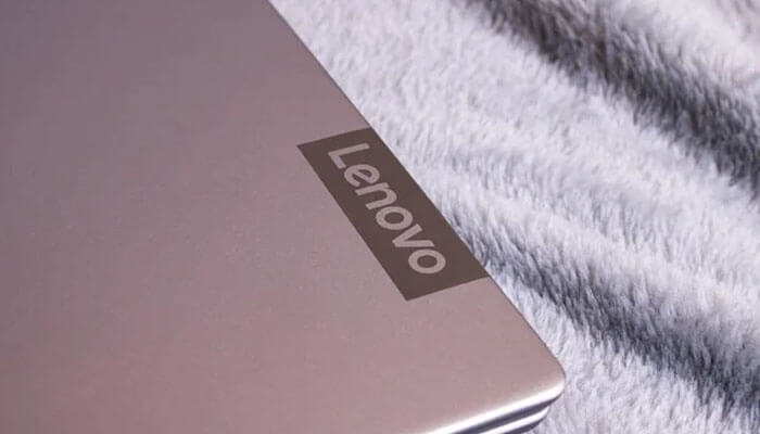 Lenovo-tycoonstory | tycoonstory media Close-up of lenovo chromebook lid emphasizing build quality and branding
