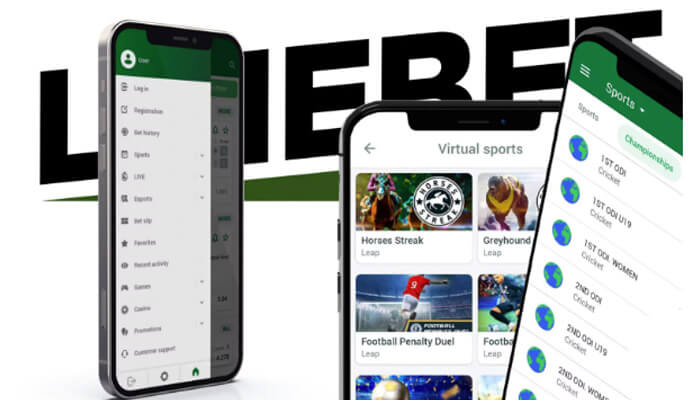 Linebet app sports betting Linebet mobile app showing virtual sports and live betting options, offering a seamless betting experience.