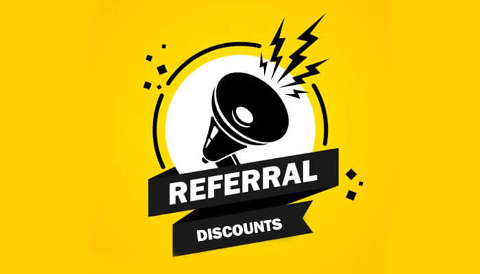 Discounts marketing tactics Referral discounts marketing tactics