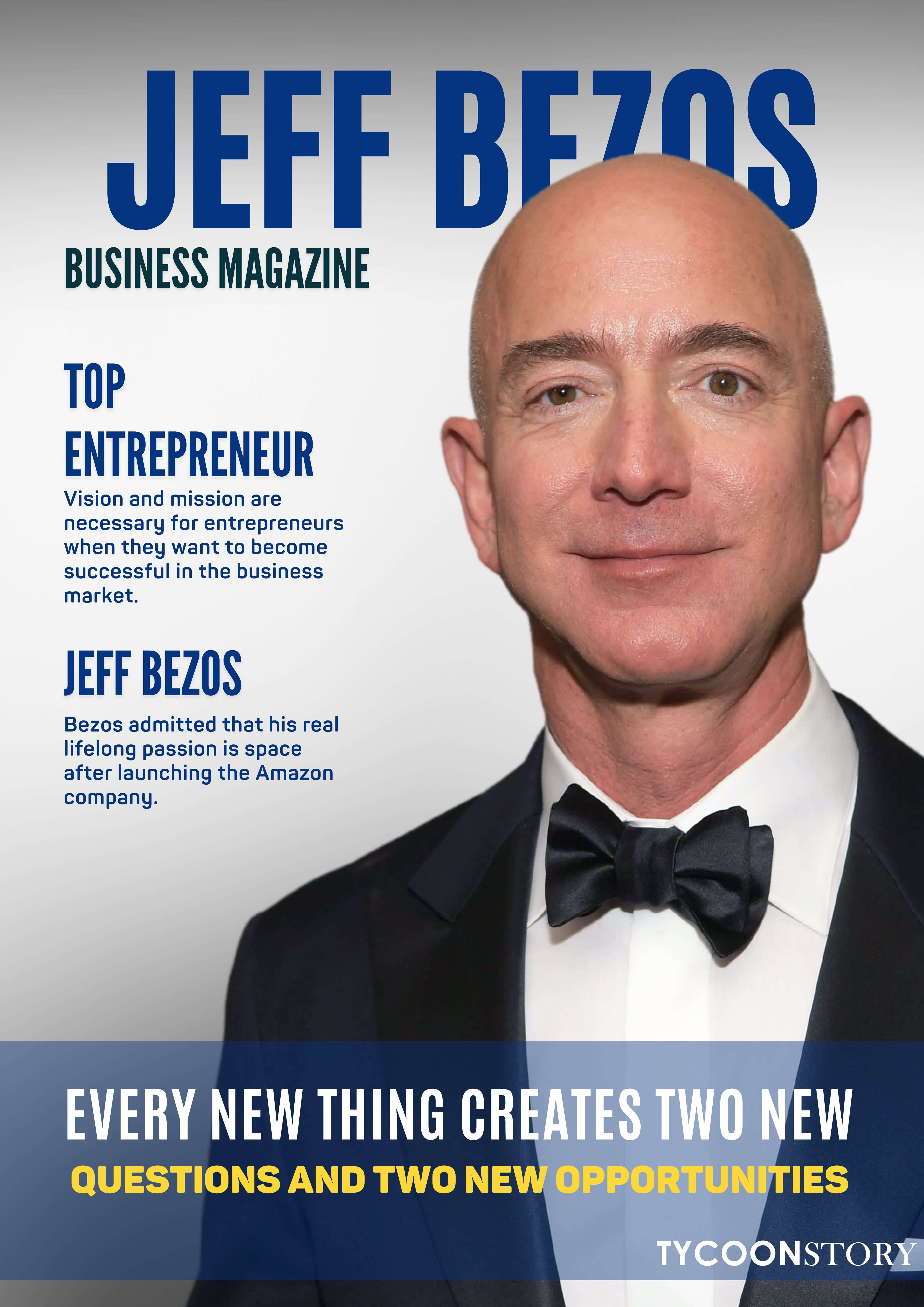 Jeff bezos magzine - tycoonstory | tycoonstory media Jeff bezos magzine