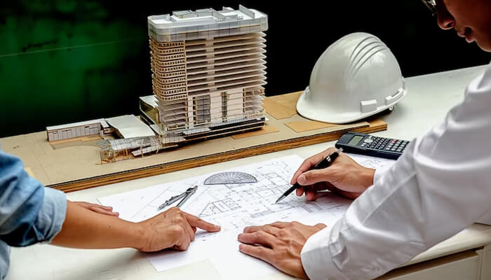 Design-build model Pre-construction planning design-build model