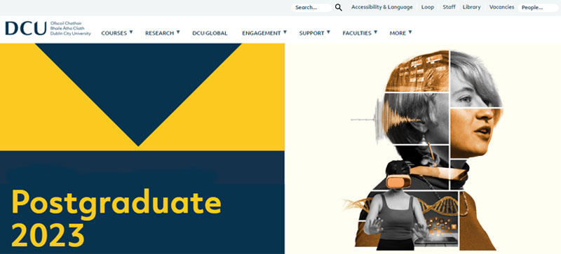 Online education Dublin city university, ireland