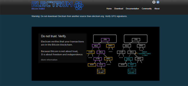 Cryptowallets Electrum