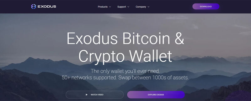 Cryptowallets Exodus