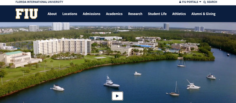 Online education Florida international university, usa