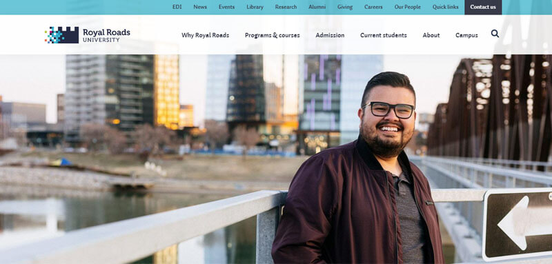 Online education Royal roads university