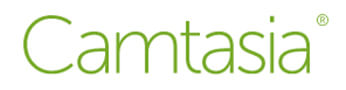 Camtasia Camtasia logo, a user-friendly green screen video editor designed for screen recording and video editing.