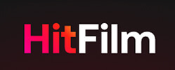 Hitfilm pro Hitfilm video editing software logo, offering green screen video editing capabilities for filmmakers.