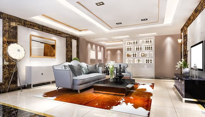 Luxury interior design Invest in furniture