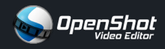 Openshot Openshot video editor logo, an open-source green screen video editor with advanced editing features.
