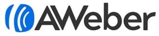 Sales analytics software Aweber logo showing email and sales funnel analytics integrated into sales analytics software.