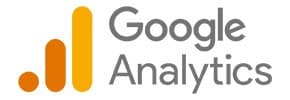 Sales analytics software Google analytics logo highlighting web and sales data insights in sales analytics software.