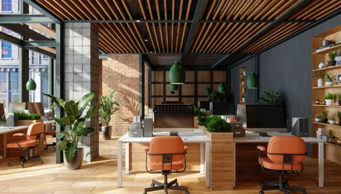 Desk decorating Add in greenery desk decorating