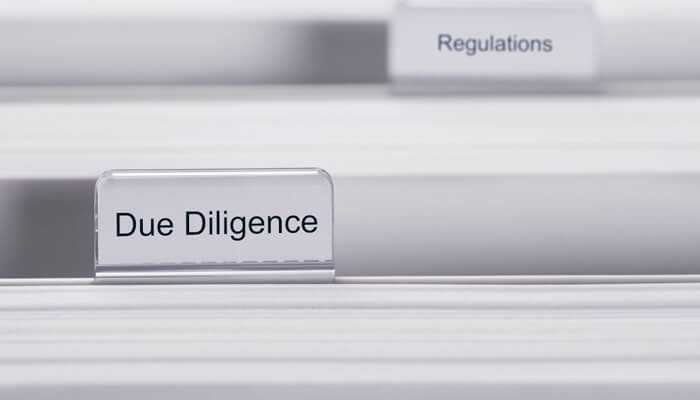 Real estate Conduct thorough due diligence