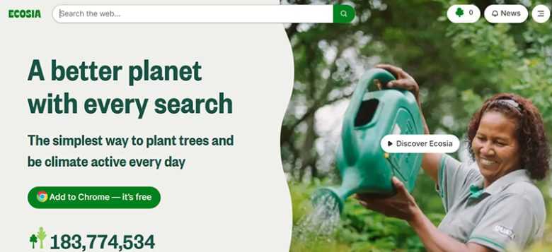 Ai search engines Ai search engines: ecosia