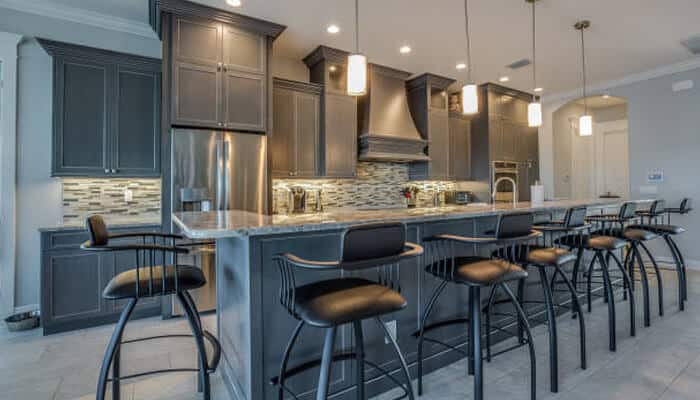 Luxury bar stools Upscale furnishing