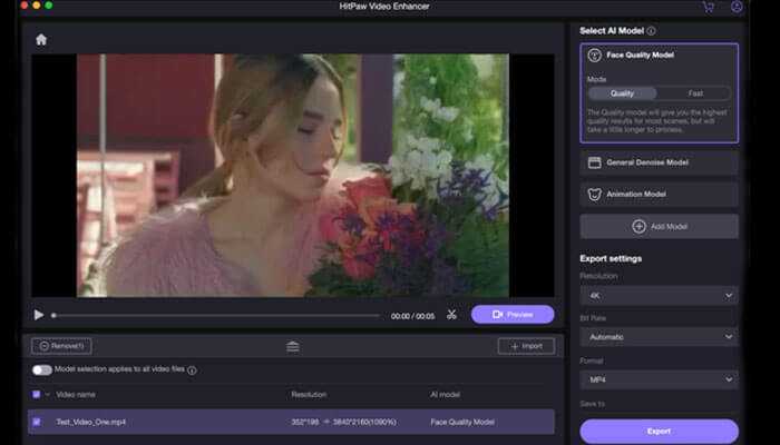 Hitpaw video enhancer