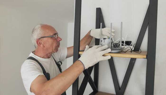 Turn on the Router
