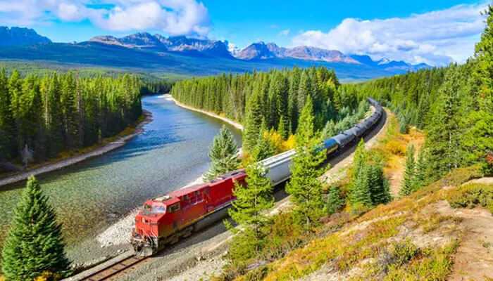 Canadian train trip Explore the great canadian train trip outdoors