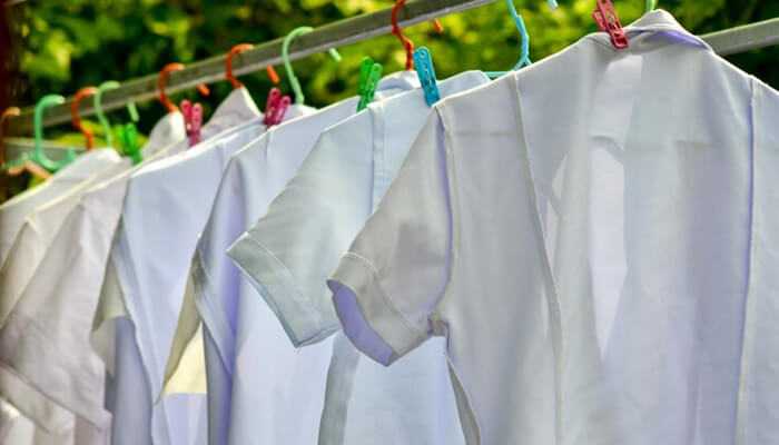 Laundry cleaners Laundry cleaners: choose air drying over machine drinking