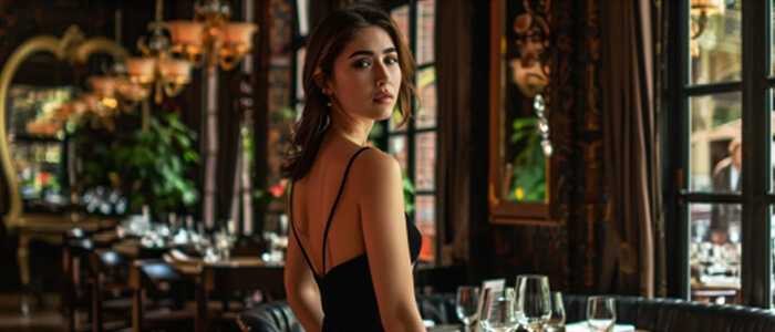 Woman's Wardrobe Classic little black dress woman's Wardrobe