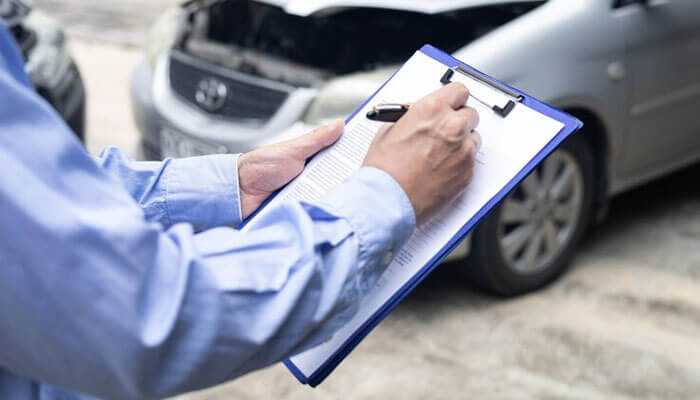 Group health insurance Group health insurance in case of an accident claim