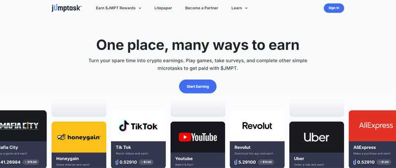 Watch ads and earn money Jumptask provides methods to watch ads and earn money