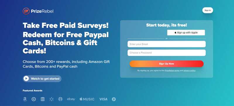 Daily watch video and earn money Prize rebel is a daily watch video and earn money