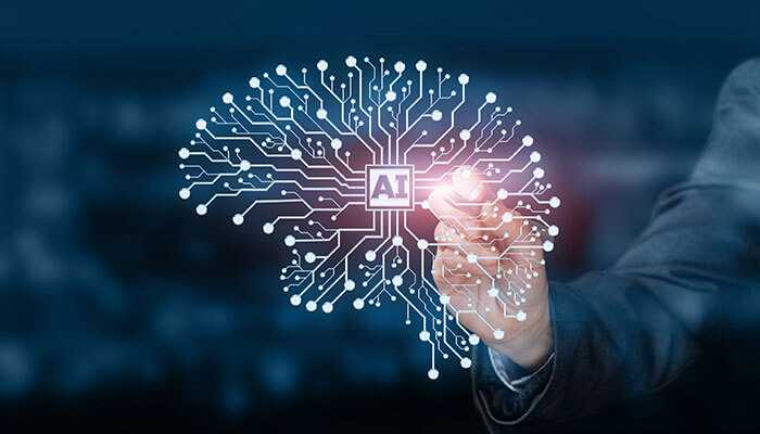 Artificial intelligence for sales process automation and efficiency - tycoonstory | tycoonstory media Digital illustration of artificial intelligence (ai) represented by a glowing neural network diagram, highlighting how generative ai is changing sales