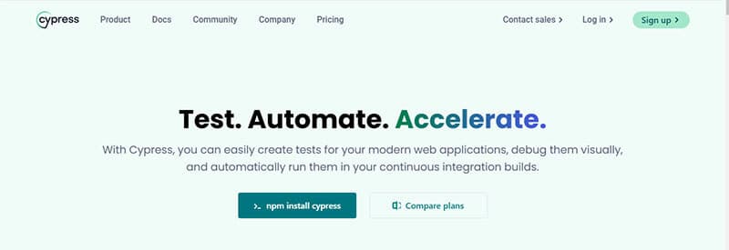 Cypress io - tycoonstory | tycoonstory media Cypress. Io homepage with tools for testing, debugging, and automating modern web applications.