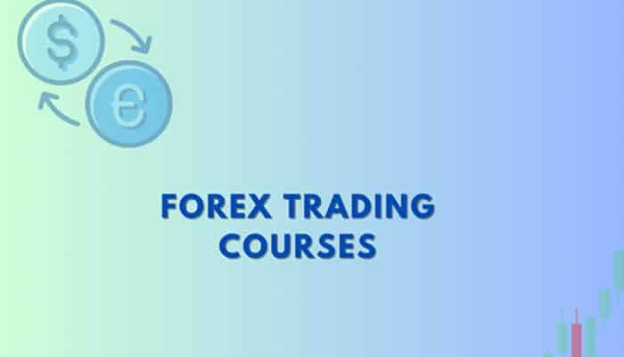 Forex trading courses - tycoonstory | tycoonstory media Forex trading courses: dollar and euro icons with exchange arrows on the gradient background, with a rising trend chart.