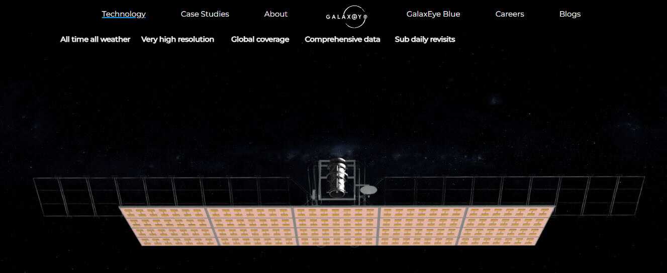Galaxeye - tycoonstory | tycoonstory media Galaxeye advanced satellite technology to provide global coverage at very high resolution with sub-daily revisits.